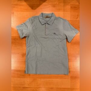 Burberry Light Gray Polo Shirt